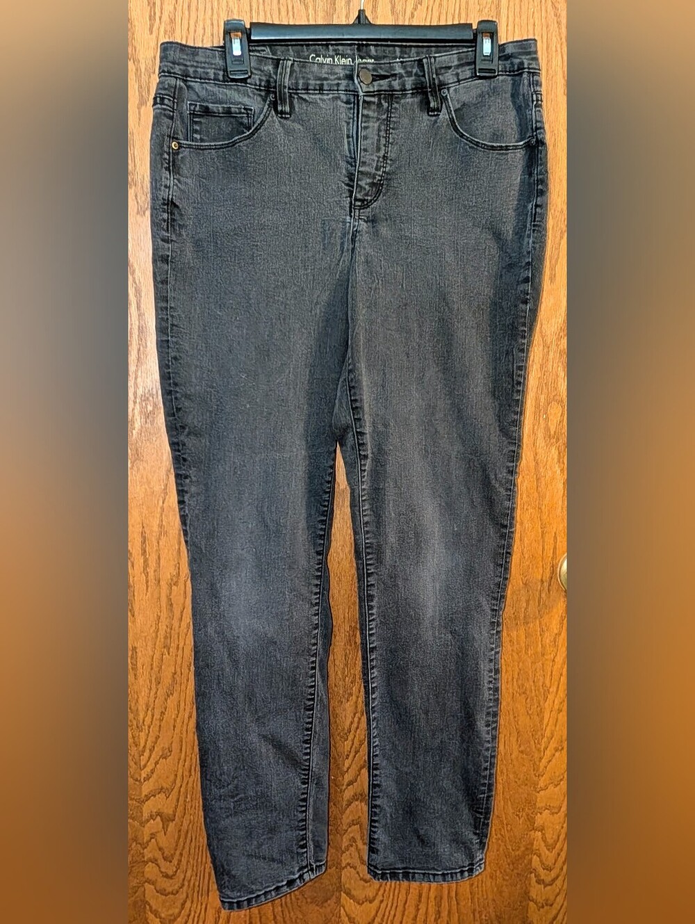 Calvin Klein Jeans Curvy Skinny Jeans Black Waist 12 x 32